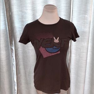 Overwatch T-Shirt slightly distressed design